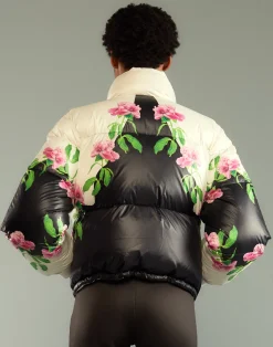 Outlet Cynthia Rowley April Showers Puffer Jacket BLKFL
