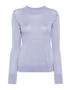 Clearance Cynthia Rowley Aspen Crewneck Knit Top PRWKL