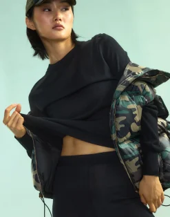 Hot Cynthia Rowley Aspen Knit Jogger BLACK