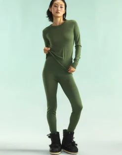 Clearance Cynthia Rowley Aspen Knit Jogger DRKGR