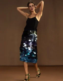 Discount Cynthia Rowley Aurora Skirt NGTSKY