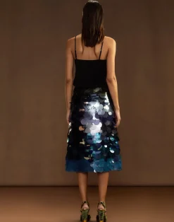 Discount Cynthia Rowley Aurora Skirt NGTSKY