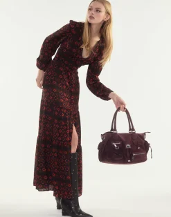 Hot Cynthia Rowley Autumn Maxi Dress GEOBLRD