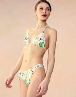 Discount Cynthia Rowley Baia Bikini Top WHTFL