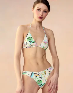 Discount Cynthia Rowley Baia Bikini Top WHTFL
