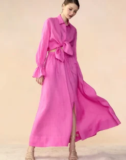 Clearance Cynthia Rowley Baleira Skirt HTPNK