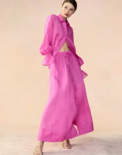 Clearance Cynthia Rowley Baleira Skirt HTPNK