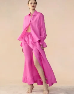 Clearance Cynthia Rowley Baleira Skirt HTPNK