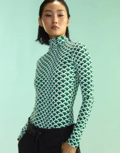 Fashion Cynthia Rowley Base Layer Turtleneck GRNWT