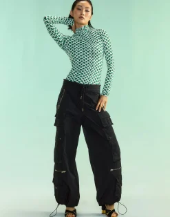 Fashion Cynthia Rowley Base Layer Turtleneck GRNWT