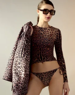 Online Cynthia Rowley Bella Rashguard LEOPD