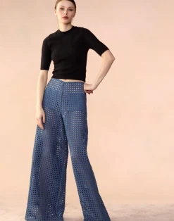 Discount Cynthia Rowley Birdcage Pants Denim
