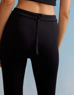 Discount Cynthia Rowley Bonded Active Pant BLACK