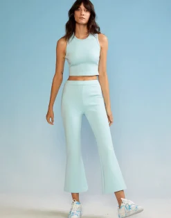 Online Cynthia Rowley Bonded Active Pant BLUE