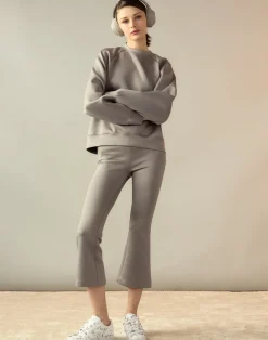 Discount Cynthia Rowley Bonded Active Pant GRAY