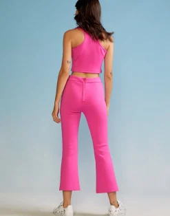 Discount Cynthia Rowley Bonded Active Pant HTPNK