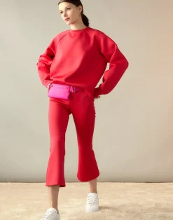 Best Cynthia Rowley Bonded Active Pant Red