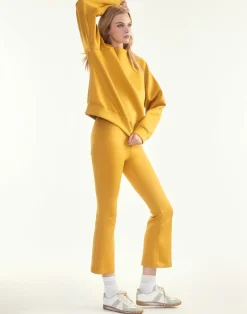 Best Cynthia Rowley Bonded Active Pant GLDYLW