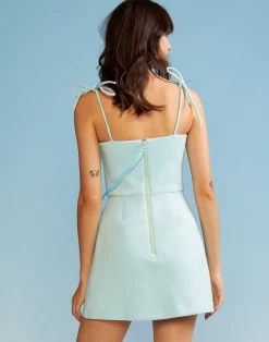 Clearance Cynthia Rowley Bonded Basics Dress BLUE