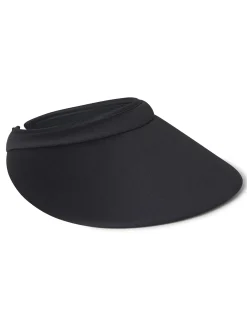 Clearance Cynthia Rowley Bonded Visor BLACK