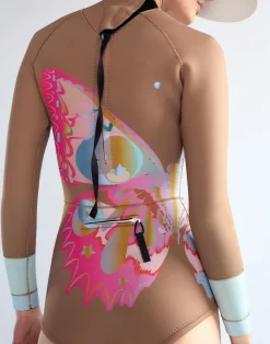 Discount Cynthia Rowley Butterfly Wetsuit CAMEL