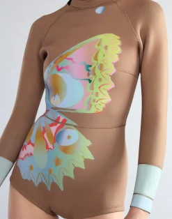 Discount Cynthia Rowley Butterfly Wetsuit CAMEL
