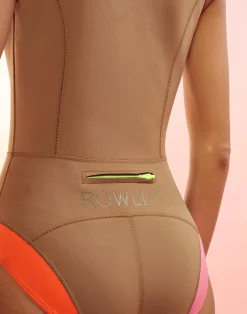 Fashion Cynthia Rowley Byron Wetsuit CAMEL