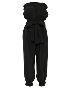 Hot Cynthia Rowley Cassis Jumpsuit BLACK