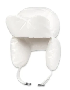 New Cynthia Rowley Cloud Trapper Hat White