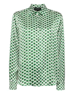 Best Cynthia Rowley Collectible Silk Shirt GRNWT