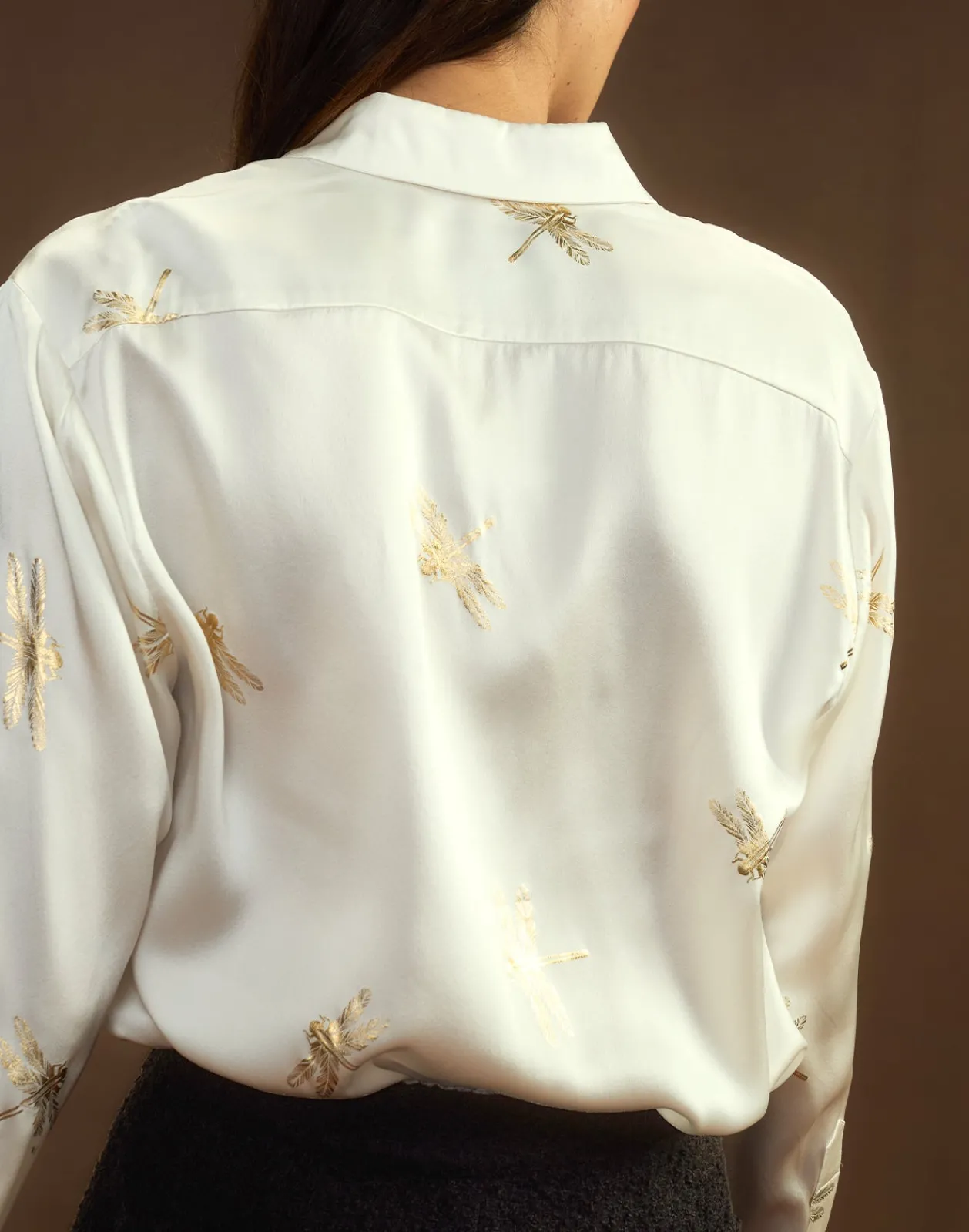 Best Cynthia Rowley Collectible Silk Shirt WHGLD