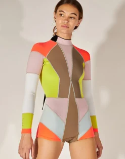 Clearance Cynthia Rowley Colorblock Wetsuit TPORC