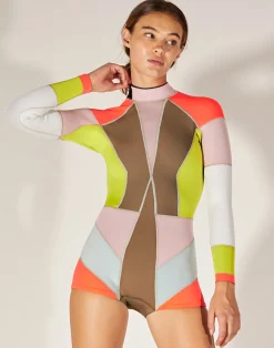 Clearance Cynthia Rowley Colorblock Wetsuit TPORC