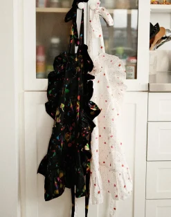 Best Cynthia Rowley CR x Kit Ruffle Apron White