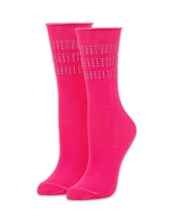 Best Cynthia Rowley Crystal Sport Socks HTPNK