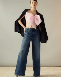 Outlet Cynthia Rowley Cupid's Bow Bandeau PINK