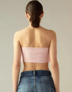 Outlet Cynthia Rowley Cupid's Bow Bandeau PINK