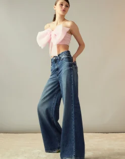 Outlet Cynthia Rowley Cupid's Bow Bandeau PINK