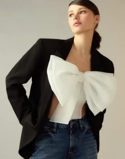 Sale Cynthia Rowley Cupid's Bow Bandeau White