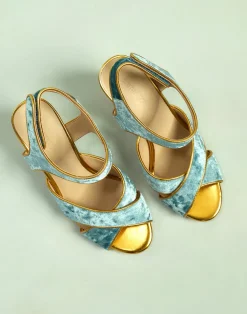 Hot Cynthia Rowley Date Night Heels BLUE