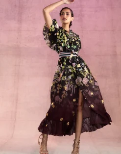 Outlet Cynthia Rowley Dawn Dress BLKMT