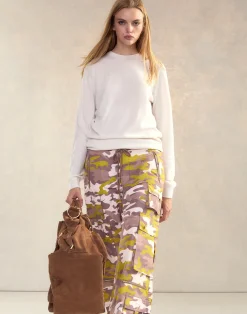 Hot Cynthia Rowley Elea Wool Cashmere Sweater White