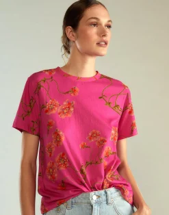 Fashion Cynthia Rowley Everyday Tees PNKFL