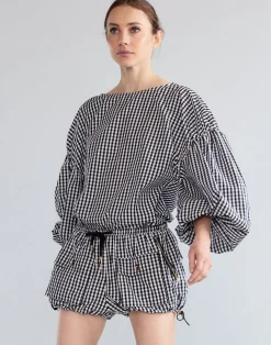 Fashion Cynthia Rowley Geneva Cotton Blouse BWGNH