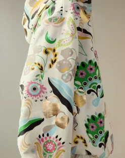 Discount Cynthia Rowley Gilded Garden Sweatshirt WHTML