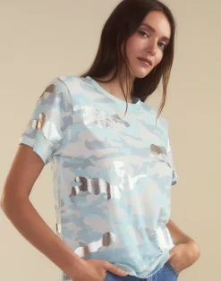 Online Cynthia Rowley In Plain Sight Tee BLUCMO