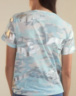 Online Cynthia Rowley In Plain Sight Tee BLUCMO