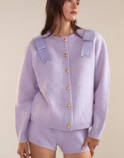 New Cynthia Rowley Ivy Wool Cardigan LVNDR