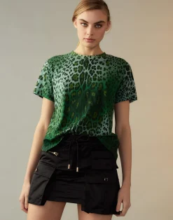 Best Cynthia Rowley Leopard Tee GRNLEO
