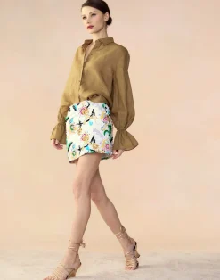 Outlet Cynthia Rowley Love Locket Skirt WHTML